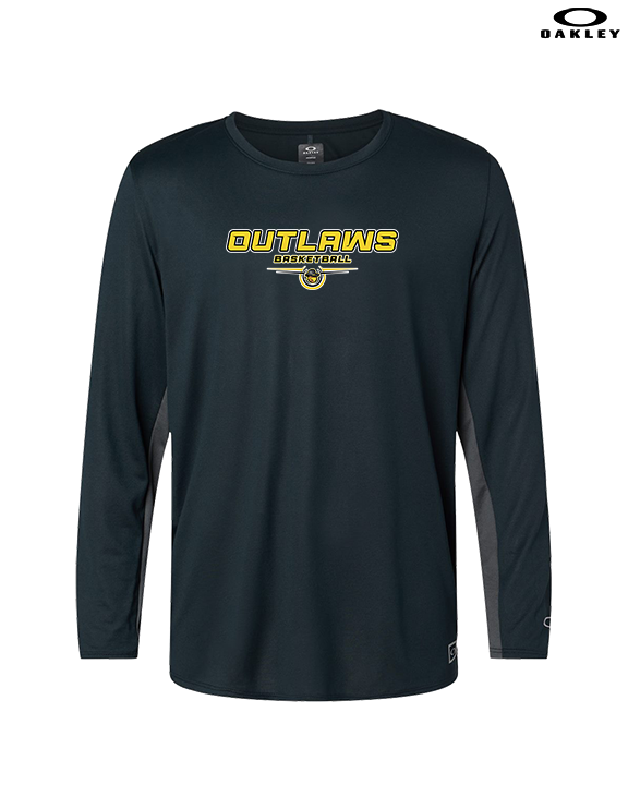 Idaho Outlaws Basketball Design - Mens Oakley Longsleeve