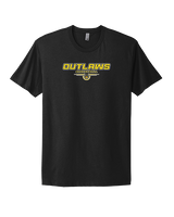 Idaho Outlaws Basketball Design - Mens Select Cotton T-Shirt