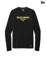Idaho Outlaws Basketball Design - New Era Performance Long Sleeve