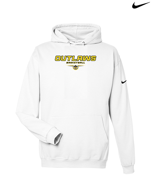 Idaho Outlaws Basketball Design - Nike Club Fleece Hoodie