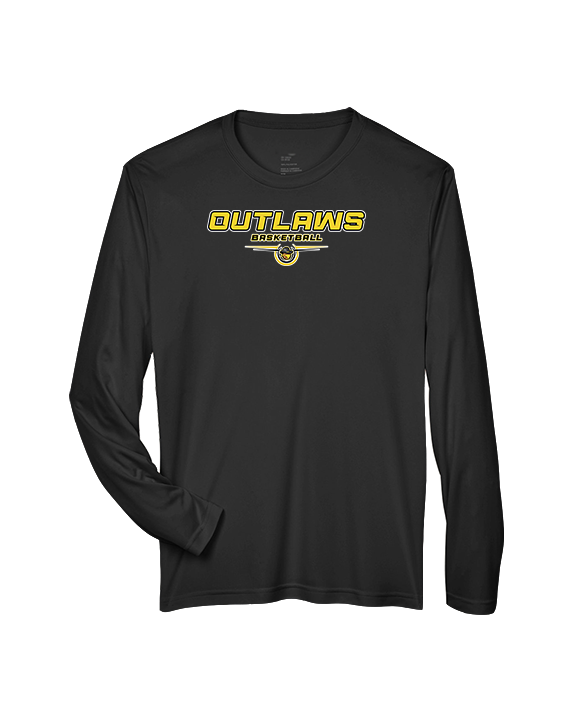 Idaho Outlaws Basketball Design - Performance Longsleeve