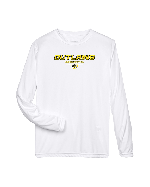 Idaho Outlaws Basketball Design - Performance Longsleeve