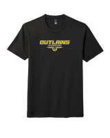 Idaho Outlaws Basketball Design - Tri-Blend Shirt
