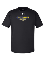 Idaho Outlaws Basketball Design - Under Armour Mens Team Tech T-Shirt