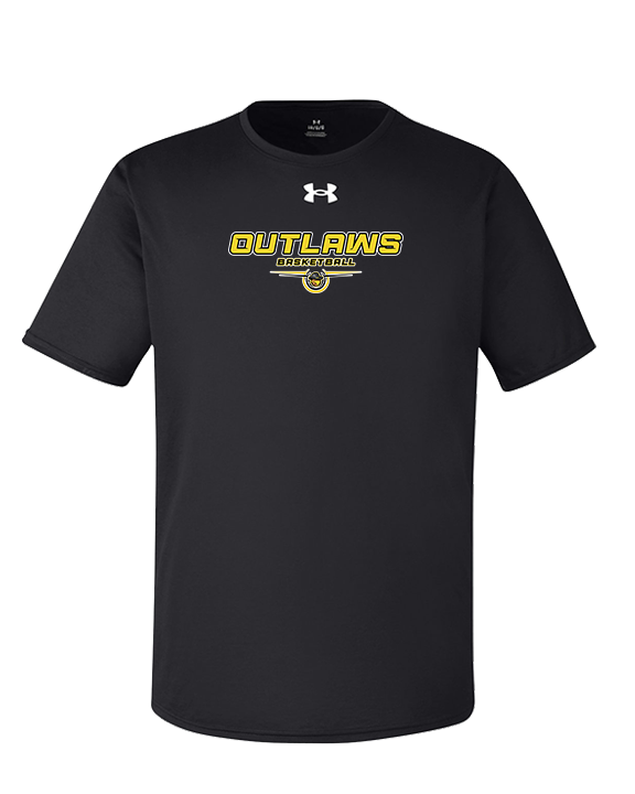 Idaho Outlaws Basketball Design - Under Armour Mens Team Tech T-Shirt