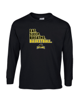 Idaho Outlaws Basketball Eat Sleep - Cotton Longsleeve