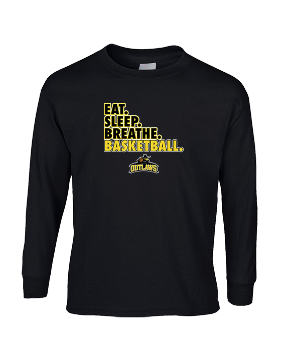 Idaho Outlaws Basketball Eat Sleep - Cotton Longsleeve