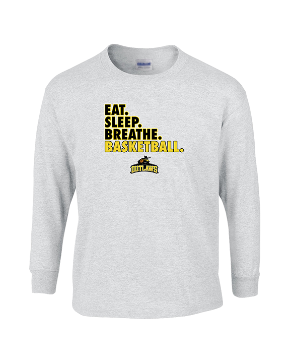 Idaho Outlaws Basketball Eat Sleep - Cotton Longsleeve