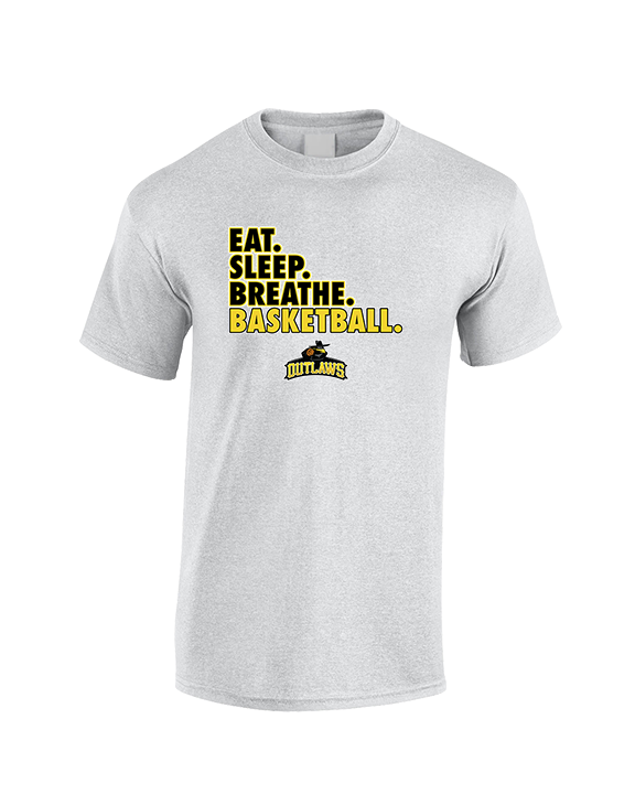 Idaho Outlaws Basketball Eat Sleep - Cotton T-Shirt