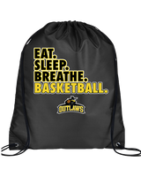Idaho Outlaws Basketball Eat Sleep - Drawstring Bag
