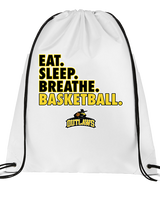 Idaho Outlaws Basketball Eat Sleep - Drawstring Bag