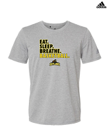 Idaho Outlaws Basketball Eat Sleep - Mens Adidas Performance Shirt