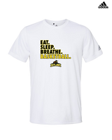 Idaho Outlaws Basketball Eat Sleep - Mens Adidas Performance Shirt
