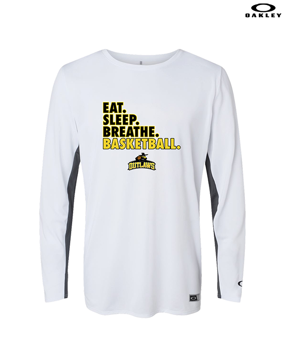 Idaho Outlaws Basketball Eat Sleep - Mens Oakley Longsleeve
