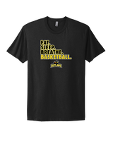 Idaho Outlaws Basketball Eat Sleep - Mens Select Cotton T-Shirt