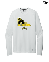 Idaho Outlaws Basketball Eat Sleep - New Era Performance Long Sleeve