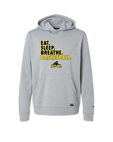 Idaho Outlaws Basketball Eat Sleep - Oakley Performance Hoodie