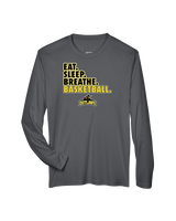 Idaho Outlaws Basketball Eat Sleep - Performance Longsleeve