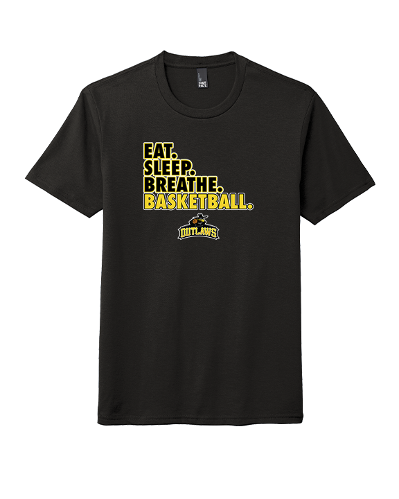 Idaho Outlaws Basketball Eat Sleep - Tri-Blend Shirt