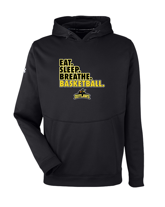 Idaho Outlaws Basketball Eat Sleep - Under Armour Mens Storm Fleece