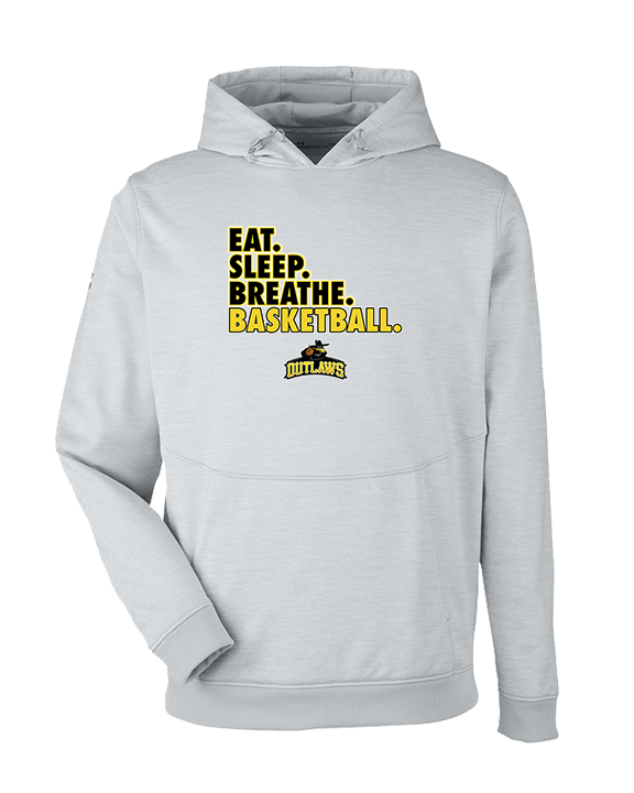 Idaho Outlaws Basketball Eat Sleep - Under Armour Mens Storm Fleece