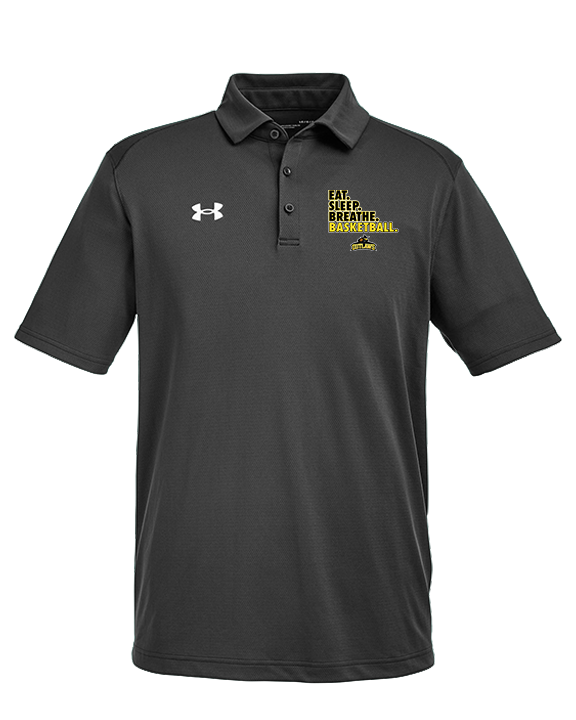 Idaho Outlaws Basketball Eat Sleep - Under Armour Mens Tech Polo
