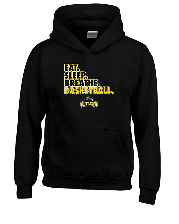 Idaho Outlaws Basketball Eat Sleep - Unisex Hoodie