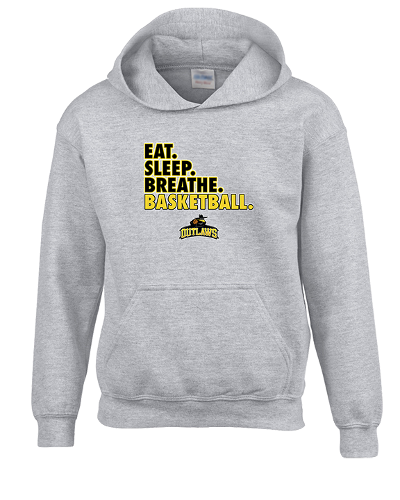 Idaho Outlaws Basketball Eat Sleep - Unisex Hoodie