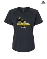 Idaho Outlaws Basketball Eat Sleep - Womens Adidas Performance Shirt