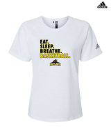 Idaho Outlaws Basketball Eat Sleep - Womens Adidas Performance Shirt