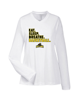 Idaho Outlaws Basketball Eat Sleep - Womens Performance Longsleeve