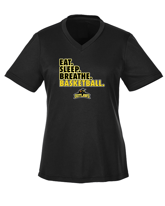 Idaho Outlaws Basketball Eat Sleep - Womens Performance Shirt