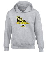 Idaho Outlaws Basketball Eat Sleep - Youth Hoodie