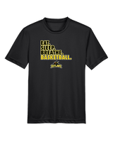 Idaho Outlaws Basketball Eat Sleep - Youth Performance Shirt