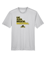 Idaho Outlaws Basketball Eat Sleep - Youth Performance Shirt