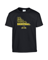 Idaho Outlaws Basketball Eat Sleep - Youth Shirt