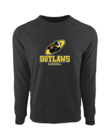 Idaho Outlaws Basketball Shadow - Crewneck Sweatshirt