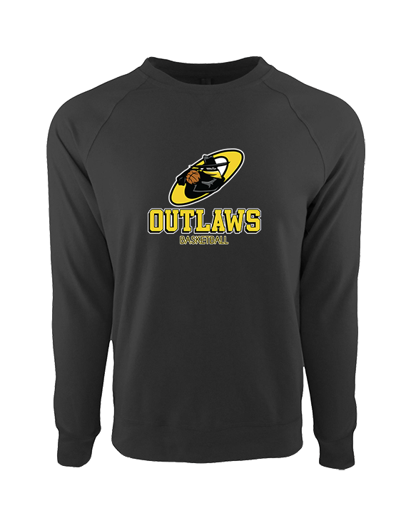 Idaho Outlaws Basketball Shadow - Crewneck Sweatshirt