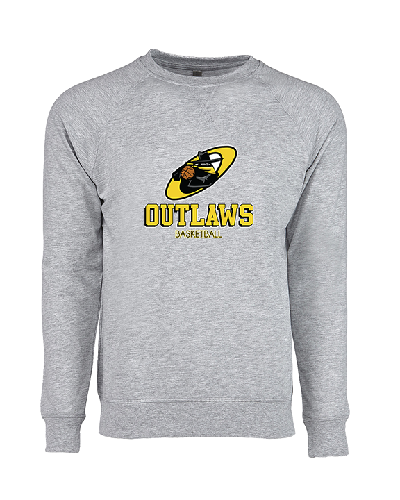 Idaho Outlaws Basketball Shadow - Crewneck Sweatshirt