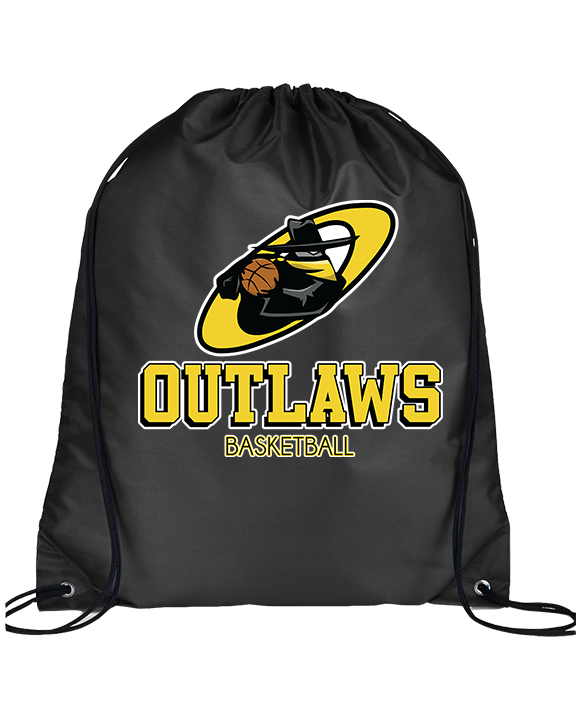 Idaho Outlaws Basketball Shadow - Drawstring Bag
