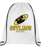 Idaho Outlaws Basketball Shadow - Drawstring Bag