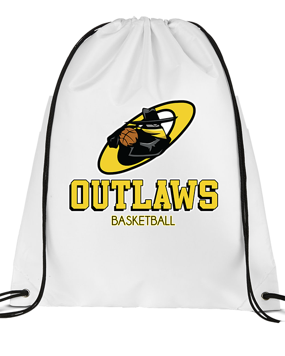 Idaho Outlaws Basketball Shadow - Drawstring Bag