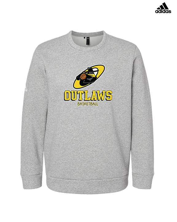 Idaho Outlaws Basketball Shadow - Mens Adidas Crewneck