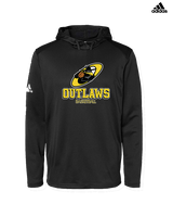 Idaho Outlaws Basketball Shadow - Mens Adidas Hoodie