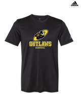 Idaho Outlaws Basketball Shadow - Mens Adidas Performance Shirt