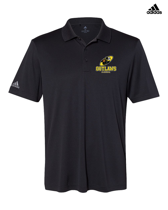 Idaho Outlaws Basketball Shadow - Mens Adidas Polo