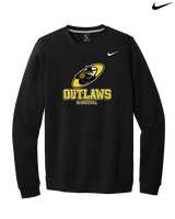 Idaho Outlaws Basketball Shadow - Mens Nike Crewneck