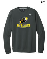 Idaho Outlaws Basketball Shadow - Mens Nike Crewneck