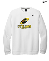 Idaho Outlaws Basketball Shadow - Mens Nike Crewneck