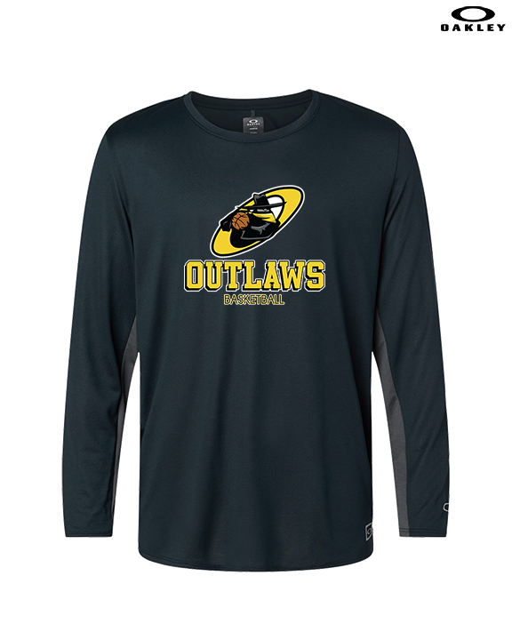 Idaho Outlaws Basketball Shadow - Mens Oakley Longsleeve